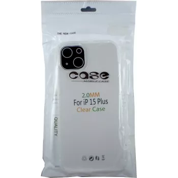 CYOO silikoonkate Apple iPhone 15 Plusile, läbipaistev (CY123233)