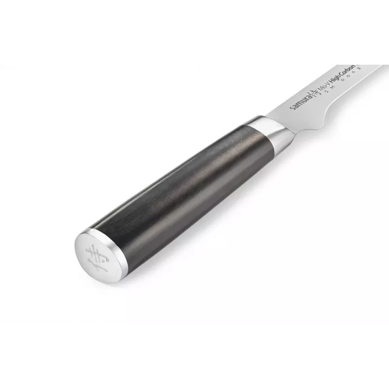 SAMURA Harakiri painduv fileerimisnuga 218 mm AUS-8 teras, must ABS käepide