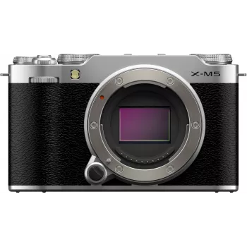 Fujifilm X-M5 peeglita kaamera korpus, hõbedane