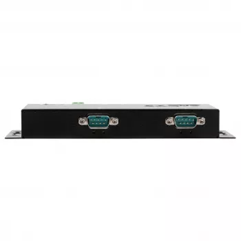 EXSYS EX-6162 Etherneti kahe RS-232 seeriaportaaliga server 12V/3A toiteallikaga