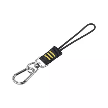 C.K Tools T8007 tööriistatropp D-rõnga ja pöörleva kinnitusega, reguleeritav aas, 5 kg maksimaalne koormus, 1,2 m, must/kollane