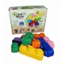 Gerardo's Toys GT3108 pehmed ehitusklotsid, 10 tükki, EVA vaht, mitmevärviline