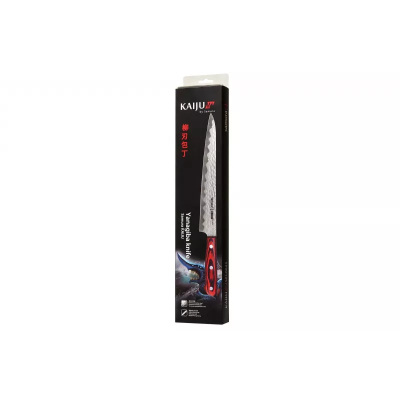 SAMURA Kaiju Yanagiba sušinuga 240 mm, AUS-8 teras, pakkapuidust käepide