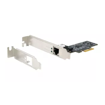 EXSYS 5 Gigabit Ethernet PCIe x1 võrgukaart, Realtek RTL8126, RJ45, madal profiil EX-60151