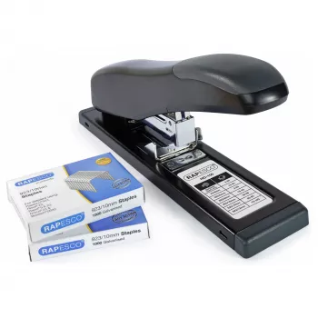 Rapesco Germ-Savvy ECO HD-100 klammerdaja, 20 lehte, must 1307