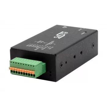 EXSYS EX-6131-2POE PoE RS-232 ja RS-422/485 seadmeserver DIN-liistu ja seinakinnitusega