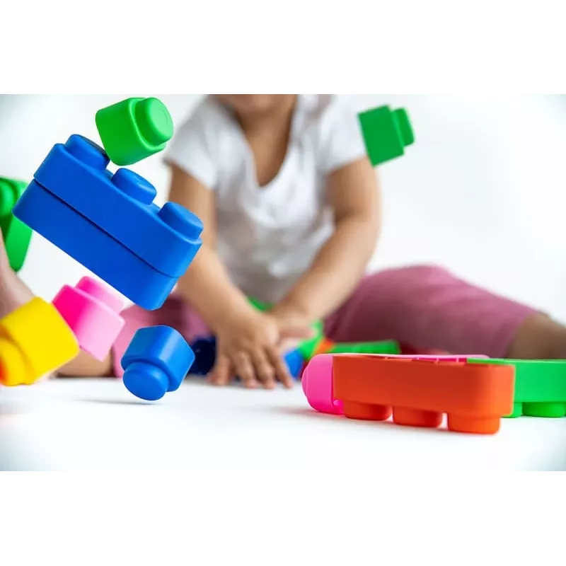 Gerardo's Toys GT3104 pehmed ehitusklotsid, 21 tükki, EVA vaht, mitmevärvilised, alates 6 kuust
