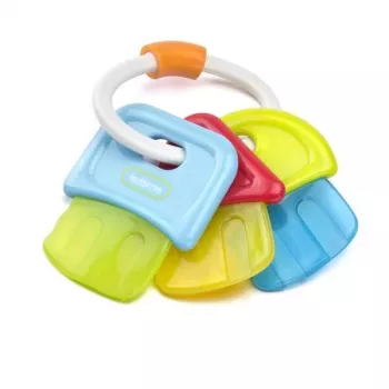 Kidsme veega täidetud mitme tekstuuriga võtmehammustaja, 3M+