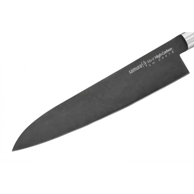 SAMURA Harakiri kokanuga 240 mm Stonewash AUS-8 roostevaba teras
