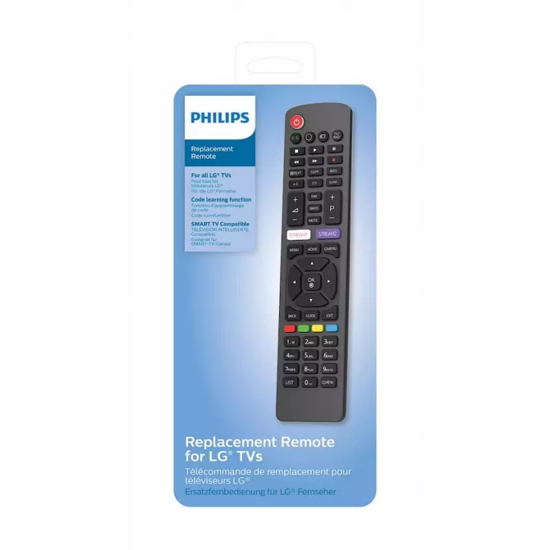 Philips SRP4030/10 universaalne kaugjuhtimispult - 8 seadme infrapuna, eelprogrammeeritud, must