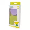 KIDSME Stay-in-Place imemisalused alusmatid kaussidele, pudelitele ja tassidele, 2-pakk, laim ja lavendel