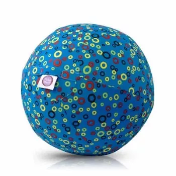 BUBA BLOON Bubabloon lateksõhupall riidest kattega, Circles sinine