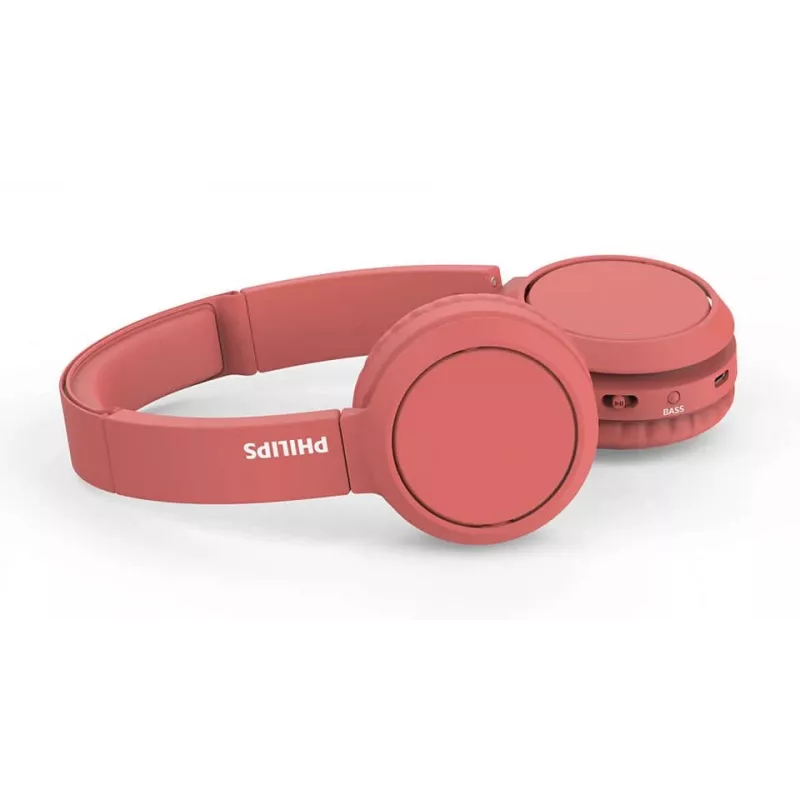 Philips TAH4205RD/00 kõrvapealsed Bluetooth-kuularid, punased