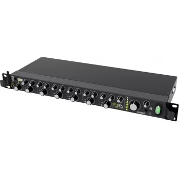 INTUSONIC PAA71+ mikrofon-liinimikser 7-kanaliga, 5 XLR-sisendiga, 2 stereo RCA, 2-ribaline EQ, +48V fantoomtoide, metallkorpus 12604190