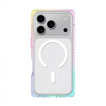 AMAZINGTHING Omni ümbris iPhone 17 Pro jaoks MagSafe-iga ühilduv - läbipaistev vikerkaar