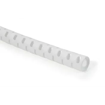 HellermannTyton HelaDuct HTWD-PN 25x25mm valge kaablivoolik koos kaanega, 2m, kitsa piluga 161-64215