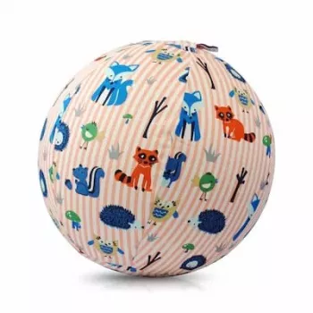BUBA BLOON Bubabloon latekspall kangakattega, loomatriibud roosa