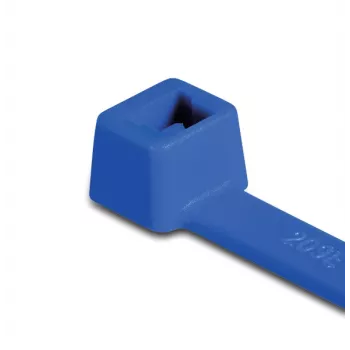 HellermannTyton T30R-PA66-BU sinine kaablikinnitus, 150mm x 3,5mm, 100 tk pakk 111-03008