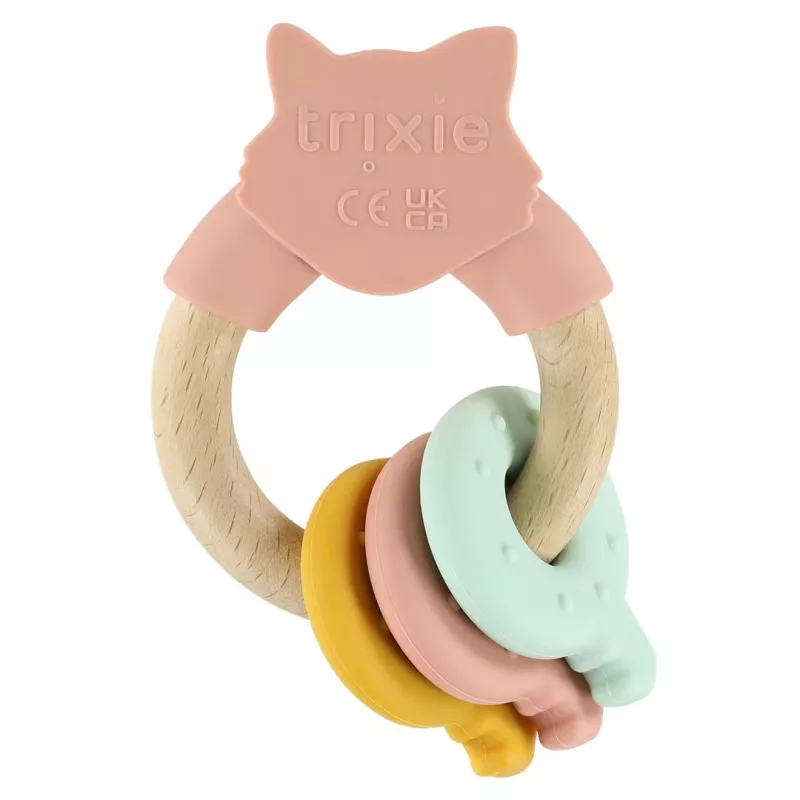 TRIXIE puidust ja silikoonist närimislelu kassidele, naisterohuga, 13 cm