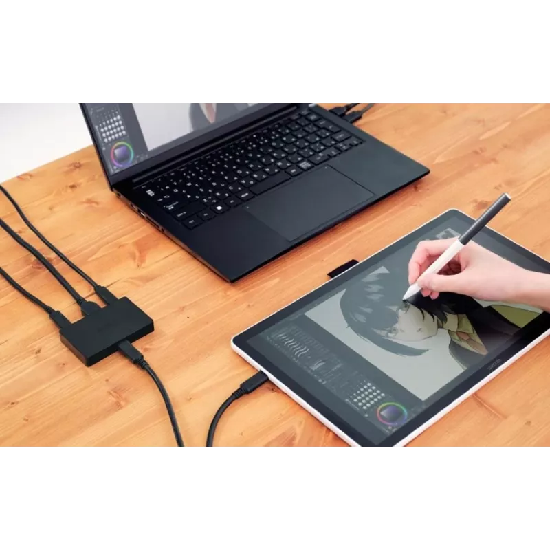 Wacom Converter Kit Movink OLED 13 ja Wacom One 14 jaoks - USB-C HDMI-le