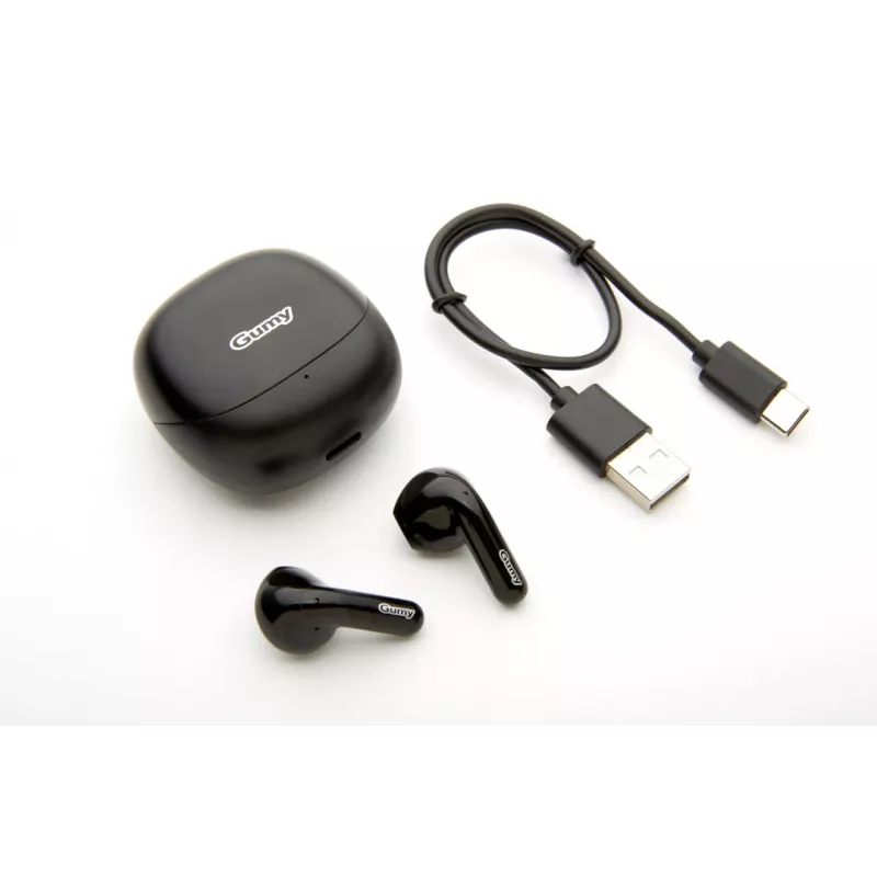 JVC Gumy Air tõelised juhtmevabad Bluetooth kõrvaklapid, must