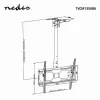 Nedis TVCM1350BK täisliikuv telekakinnitus seinale 32–65-tollistele ekraanidele, VESA 400x400, 35 kg, must