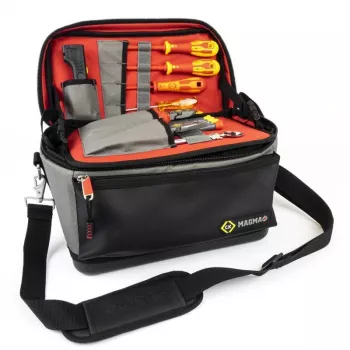 C.K Tools MA2641 Test Equipment Case Plus, 600D polüester, 300 x 220 x 100 mm, must/sinine