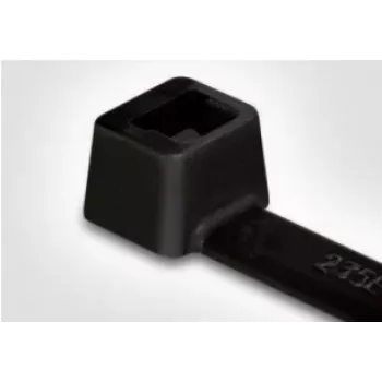 HellermannTyton T50R must kaablivits 200mm x 4,6mm (100 pakk) 138-00019