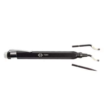 C.K Tools T2281 kraastmete eemaldamise tööriistakomplekt 3 HSS-teraga