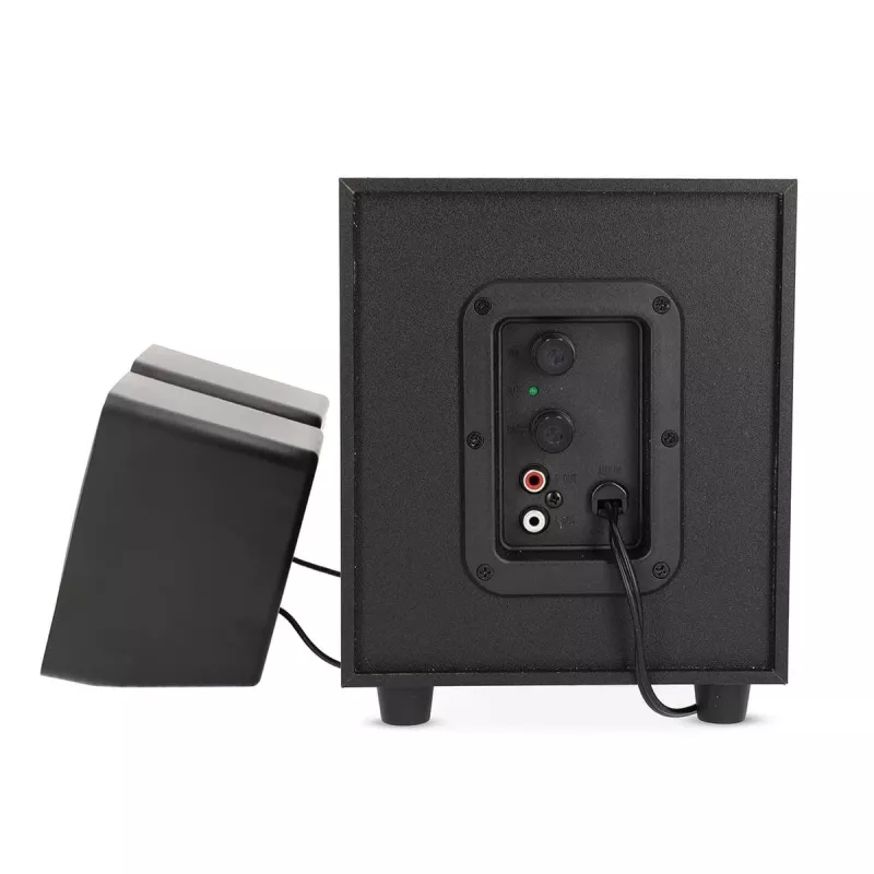 Nedis CSPR10021BK 2.0 Stereo USB-toitega arvutikõlarid, 6W RMS, must