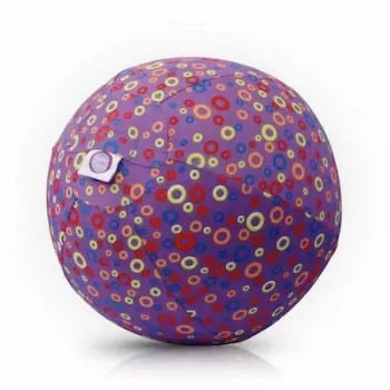 BUBA BLOON Bubabloon latekspall kangakattega, ringid lilla