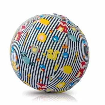 BUBA BLOON Bubabloon lateksist õhupall kangakattega, loomatriibud sinine