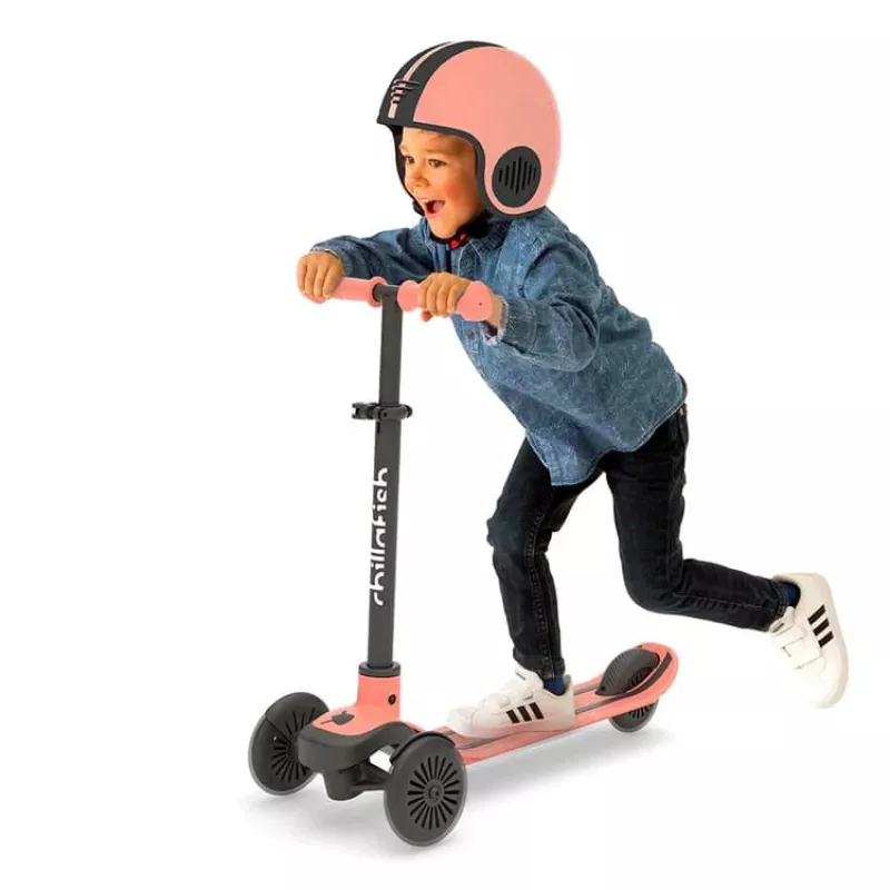 Chillafish Scotti 2-in-1 tõukeratas ja istumisalune, Flamingo Pink, 1-5 aastat