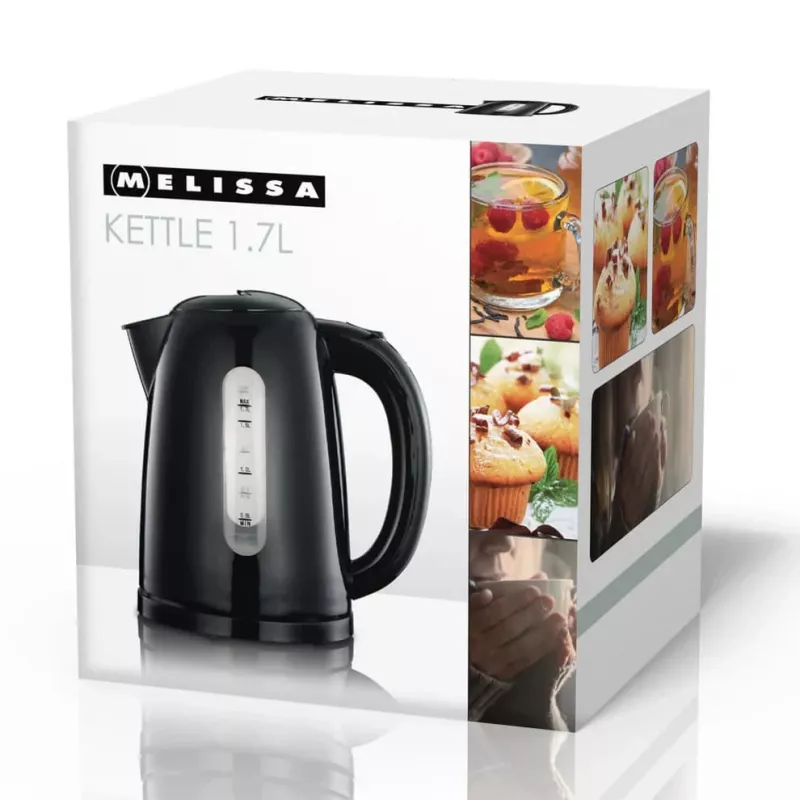 Melissa elektriline veekeetja 1,7L 2025W must 16130301