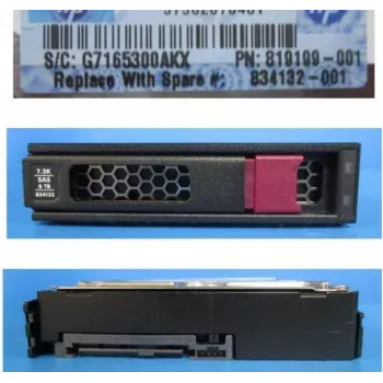 HPE 8TB SAS 12Gb/s 7200 RPM 3,5-tolline Low Profile Midline kõvaketas 834031-S21