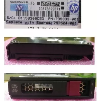 HPE 1TB SATA 6G 7.2K 3,5-tolline Low Profile kõvaketas (797275-S21)
