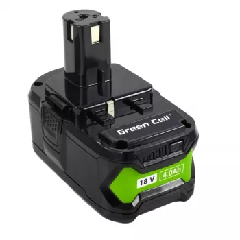 Green Cell GC-PTRY18V4 RB18L40 18V 4.0Ah Li-Ion elektritööriistade aku Ryobi 18V ONE+ jaoks