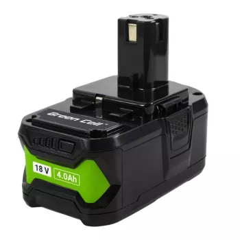 Green Cell GC-PTRY18V4 RB18L40 18V 4.0Ah Li-Ion elektritööriistade aku Ryobi 18V ONE+ jaoks