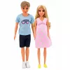 LEAN TOYS Anlily pere nukkude komplekt: rase ema, isa, beebi, imik
