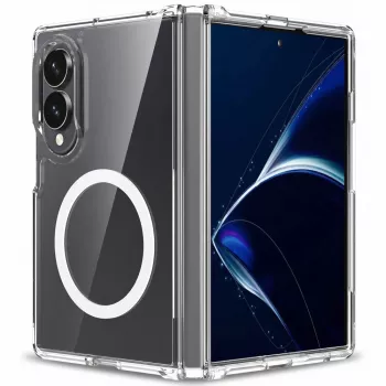 Tech-Protect Flexair Hybrid MagSafe ümbris Samsung Galaxy Z Fold 8 jaoks - läbipaistev