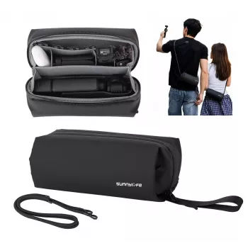 Sunnylife B018-D korralduskott DJI Osmo Pocket 3 / Insta360 X5 / Go 3S jaoks, must