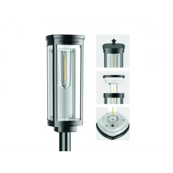 Forever Light Sunari FLS-97 LED päikesepatareiga dekoratiivne aiavalgusti 3000K, 1000mAh