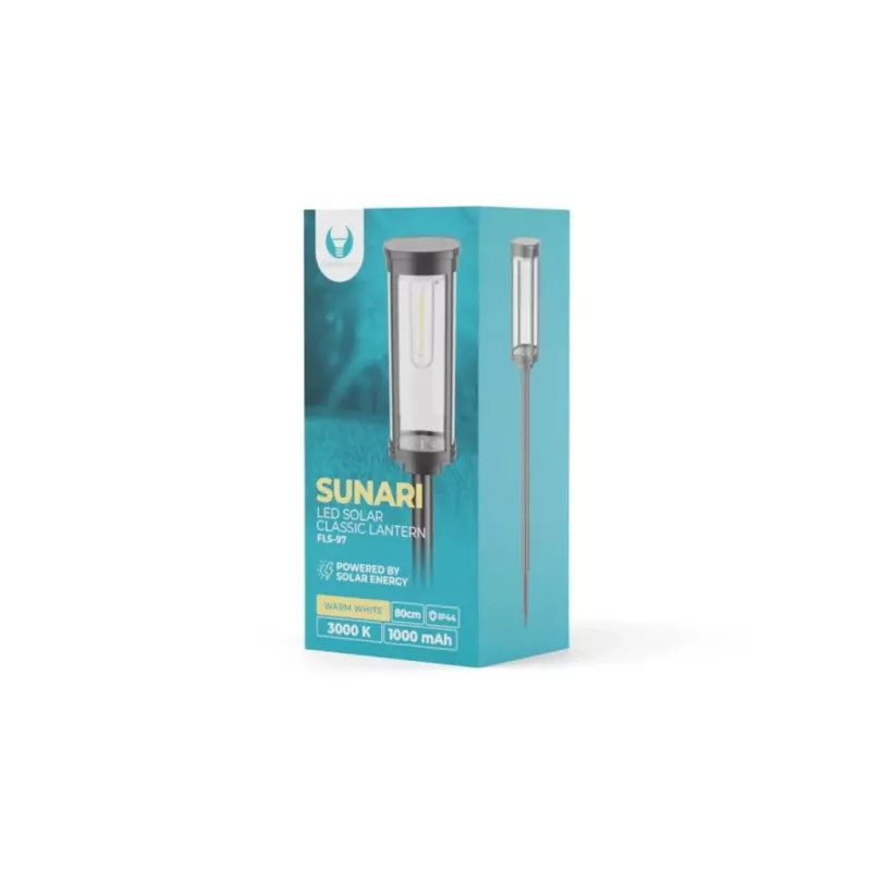 Forever Light Sunari FLS-97 LED päikesepatareiga dekoratiivne aiavalgusti 3000K, 1000mAh