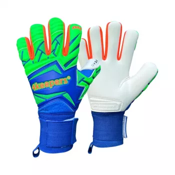 4Keepers Force V5.25 Twist HNC väravavahikindad sinine-roheline suurus 9.5