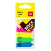 DELI Stick Up indekslipikud PP 50x12 mm 100 lehte erinevad värvid (D338199)