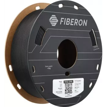 Polymaker Fiberon PA12-CF10 süsinikkiuga nailonfilament 1,75mm 0,5kg must FG04001