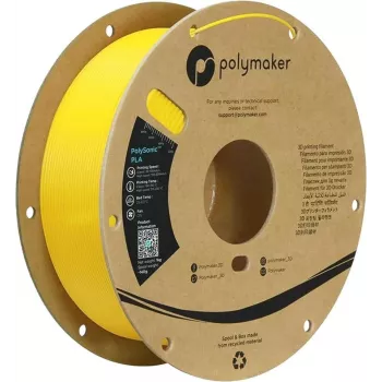 Polymaker PolySonic PLA kiire tooraine 1,75mm kollane 1kg (PA12006)