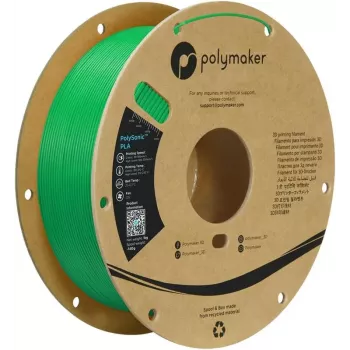 Polymaker PolySonic PLA High Speed 1,75mm roheline 1kg 3D-printeri filament PA12010