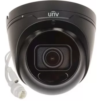 Vandalproof IP-kaamera MOTOZOOM, 4MP, PoE, IP67, IK10, must