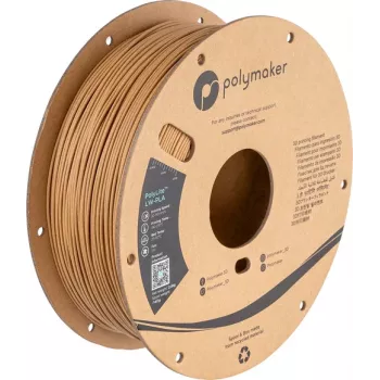 Polymaker PolyLite LW-PLA 1,75mm must 0,8kg (PA08004)